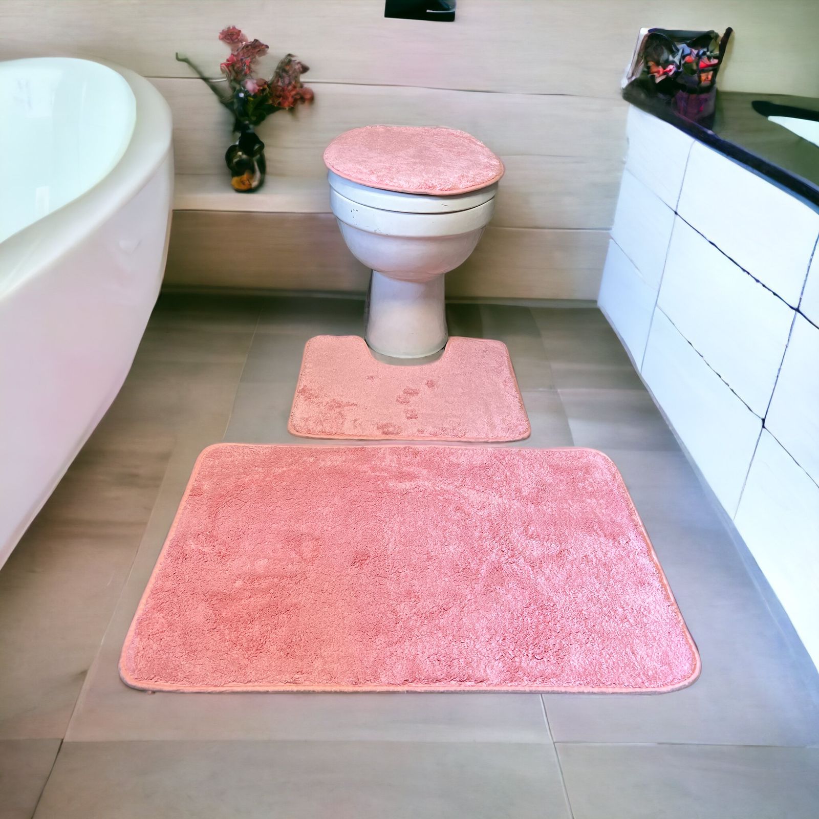 BATHROOM RUGS SET